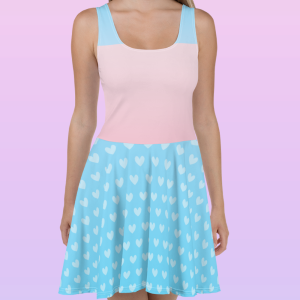 Pastel Colorblock Dress