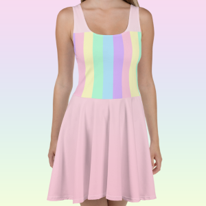 Pastel Rainbow Dress