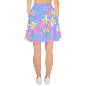 Purple Flowery Dreams Skirt
