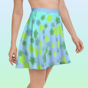 Pastel Green Starry Skirt