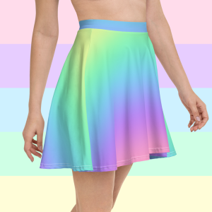 Pastel Rainbow Skirt