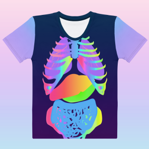 Rainbow Inside Tee (Neon Version)