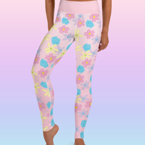 Pink Flowery Dream Leggings