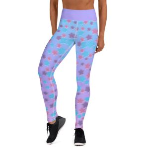 Pastel Purple Starry Leggings
