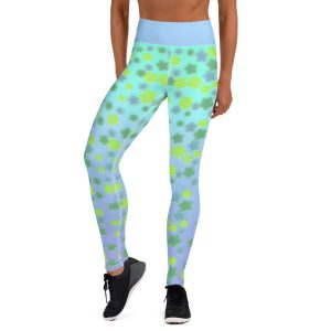 Pastel Green Starry Leggings