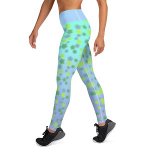 Pastel Green Starry Leggings