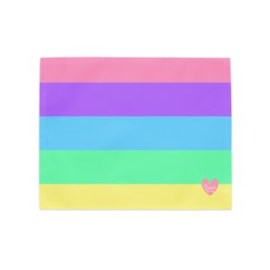 Pastel Rainbow Placemat Set
